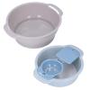 4Pcs Pollen Sieve Set,Pollen Sieve,Set Stackable Design Save Space Lightweight Trimming Tray with Mesh,Flour Sieve with Tray Baking Kitchen Tools view 4