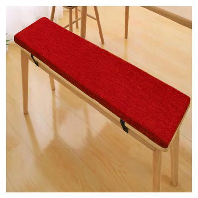 Bench Cushion 48/40/50 inch x 12/14/16/18 inch, Outdoor/Indoor Furniture Cushion, High Density Memory Foam, Linen Washable, Non-Slip Bench Pad for Shoe Bench Rack, Window, Piano, Dining ( Color : #19