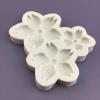 Aurgiarme 3D Flower Silicone Molds Cherry Blossoms Fondant Craft Cake Candy Chocolate Mold Sugarcraft Pastry Kitchen Baking Moulds Silicone Fondant Molds Flowers view 2