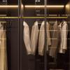 PIFUTER Square Closet Rods-Cuttable, Removable-Heavy Duty Black Wardrobe Rods and Brackets-Commercial, 12 16 18 24 28 30 60 72 In-Suitable for.Laundry.Home.Hotel.Clothing Store (Champagne,40in) view 2