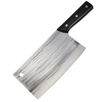 DAXXIN Meat Cleaver,Cleaver Knife, 8 Inch Handmade Forged Kitchen Santoku Knife Carbon Steel Forged Chinese Knife Meat Cleaver Chopper Kitchen Knives Chef Cooking Tools, Zengjianhong5121