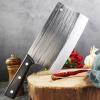 DAXXIN Meat Cleaver,Cleaver Knife, 8 Inch Handmade Forged Kitchen Santoku Knife Carbon Steel Forged Chinese Knife Meat Cleaver Chopper Kitchen Knives Chef Cooking Tools, Zengjianhong5121 view 2