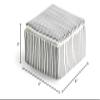 NAPA Home & Garden, DARLA LIDDED BOX SMALL, The size is: 4''x 4''x 2'', Black/White view 3