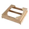 Paper Plate Dispenser Under Cabinet, Paper Plate Dispenser Paper Plate Holder Under Cabinet Kitchen Paper Plate Organizer for 10 Inch Paper Plates, Easy Access Paper Plate Holder view 1
