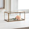 Napa Home & Garden Arwen Rectangular Display Box Antique Brass view 3