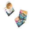 Caroline's Treasures Striped Bass Foam Coasters Set of 4 Cup Coasters for Indoor Outdoor, Tabletop Protection, Anti Slip, Mouse pad Material view 2