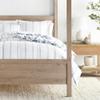 LINENS & HUTCH Comforter Set Patterned Microfiber All Season Down-Alternative Ultra Soft Bedding in Cabbage Rose Stripe - Full/Queen Cabbage Rose Stripe Stone view 3