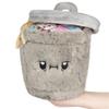 Squishable - Mini Trash Can - 10 in - Soft Toy Collectible Stuffed Animal - Flips Open view 1