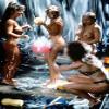 HomeLoft Basics BIKINI CARWASH COMPANY PosterLife Wall Art Poster 12x18 inches, Medium, Black view 1