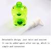 SUREK Simple Cute Animal Shape Soap Dispenser Plastic Soap Pump Dispenser Manually Lotion Dispensers Multiple Capacities Countertop Easy to use view 3