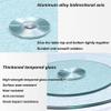 ZYXQQJ Large Lazy Susan for Dining Table 36 Inches Glass Turntable Rotating Countertop Serving Tray, Smooth Swivel/Silent/not Easy to Dump (Size : 90cm/36) view 4