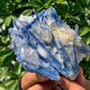 AtkitS Crystal Natural Mineral kyanite Crystal Specimen Blue Calcite (Size : 10-30g) view 4