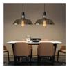 DXYC Creative High Light Transmission Glass Hanging Lamp - Retro Industrial Style Chandelier, E27 Screw Ceiling Lighting Fixtures for Balcony, Study, Restaurant Decoration Pendant Light(A) view 4