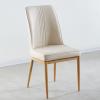 Guyifuny Kitchen Chair Upholstered Dining Chair Set of 2 Leather Kitchen Chair for Kitchen,Dining Room and Living Room view 2