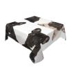 VTCTOASY Square Tablecloth Waterproof Wrinkle Free Table Cloth 60"x60" Decoration French Bulldog Table Cover Washable Kitchen Tablecloths for Picnic Party Wedding Holiday view 3