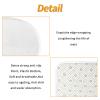 BTCOWZRV Bathroom Rug Set 3 Piece Super Soft Absorbent Bath Mats Non-Slip Yellow Gray Flower Bath Rug U-Shaped Contour Toilet Rug Washable Toilet Lid Cover for Bathroom Floor Tub and Shower view 4