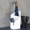JESLEI Umbrella Stand, Umbrella Stands,Umbrella Stand Double-Layer Wrought Iron with Drip Tray,Large-Capacity Household Hotel Lobby Umbrella Bucket Umbrella Storage view 2
