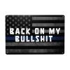 Back On My Bullshit 8 X 12 In Wall Dcor Mental Sign Bar Decoration Indoor Outdoor Yard Great Gifts9 view 1