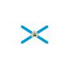 Flag of Arkhangelsk Oblast Russia - Refrigerator Magnet view 1