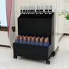 Umbrella Stand, Hotel Lobby Square Umbrella Stand Rack, High Capacity Umbrella Holder for Entryway, Umbrella Stand with Removable Drip Tray, Universal Wheel Design Ideal for Home Office Decor Umbrella view 1