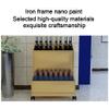 Umbrella Stand, Hotel Lobby Square Umbrella Stand Rack, High Capacity Umbrella Holder for Entryway, Umbrella Stand with Removable Drip Tray, Universal Wheel Design Ideal for Home Office Decor Umbrella view 2