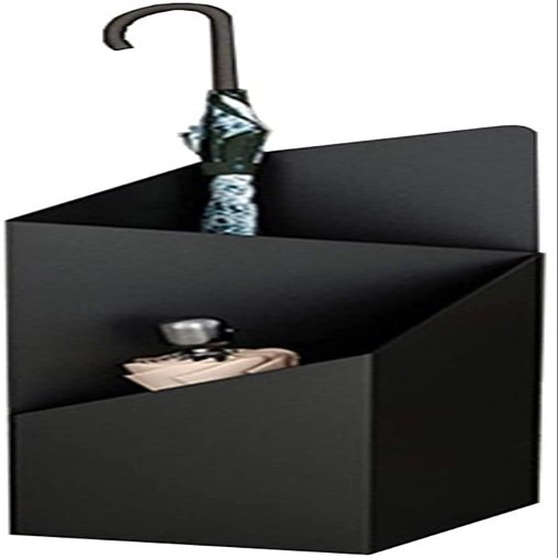 JESLEI Umbrella Stand, Umbrella Stands,Umbrella Stand Square,Waterproof and Rust-Proof Metal Umbrella Bucket,Suitable for Indoor and Outdoor Use