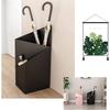 JESLEI Umbrella Stand, Umbrella Stands,Umbrella Stand Square,Waterproof and Rust-Proof Metal Umbrella Bucket,Suitable for Indoor and Outdoor Use view 2