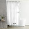 ZXBNNN Geometric Shower Curtain Stripes Black White Grey Bathroom Curtains Modern Minimalist Men's Curtains Polyester Shower curtian 180x195cm(70.87x76.77in) view 2