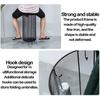 Umbrella Stand, Metal Mesh Umbrella Rack Stand, Round Umbrella Holder for Entryway, Modern Umbrella Stands Indoor with Fixed Hooks, for Canes, Folding Umbrellas, Wrapping Paper, Two Sizes Umbrella Sto view 2