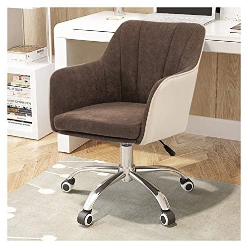 Home Desk Chair Swivel Desk Chair Rolling Swivel Chair, Ergonomic Computer Chair with Adjustable Height, Comfortable Armless Desk Chair for Executive, Drafting, Gaming or Office for Home Off