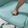 Home Desk Chair Swivel Desk Chair Rolling Swivel Chair, Ergonomic Computer Chair with Adjustable Height, Comfortable Armless Desk Chair for Executive, Drafting, Gaming or Office for Home Off view 3