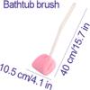 MUYRJLZX Long Handle Toilet Brushes Sponge Brush Head Toilet Bowl Brush Wall-Mounted and Floor-Standing Dual-use Toilet Brush view 2