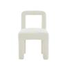 MAKLAINE Modern Contemporary Hazel Cream Boucle Dining Chair view 4