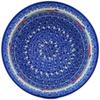 Polmedia Polish Pottery Souffle Dish - Poppy Happiness Pattern Handmade in Boleslawiec Poland by Ceramika Artystyczna + Certificate of Authenticity view 2