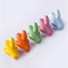 Ceramic Door Knobs,Ceramic Cabinet Knobs, 2 pcs Drawer Door Knobs Ceramic Cupboard Cabinet Pull Handles, Cactus Shape Drawer Pull Handle Furniture Cabinet Drawer Door Knobs (Color : Green) view 4