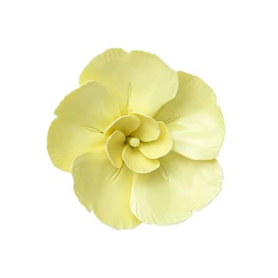 AMERRY Ceramic Flower Wall Art, Artificial 3D Flower Wall ArtHandmade 3D Wall Art Hanging Sculpture Porcelain Flower Wall Dcor for HomeHallwayLiving RoomBedroomKitchenOffice (006)