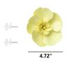 AMERRY Ceramic Flower Wall Art, Artificial 3D Flower Wall ArtHandmade 3D Wall Art Hanging Sculpture Porcelain Flower Wall Dcor for HomeHallwayLiving RoomBedroomKitchenOffice (006) view 2