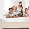Texonic Split Corner Bed Skirt 13 Inch Drop Twin XL Size 100% Egyptian Cotton Wrinkle and Fade Resistant Long Staple Premium 600 Thread Count - Ivory view 4