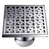 Shower Drain,Floor Drain Shower Drain with Hair Strainer, Brushed SUS304 Square Shower Floor Drain with Removable Cover, Floor Drainer for Kitchen Washroom Garage and Basement (Size : 30cm(11.8Inch)) view 1