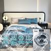 XHCTNN Summer Cooler Quilt for Hot Sleepers and Night Sweats, Ice Blanket for Sleeping Cooler Comforter, Double Sided Cold Effect Blanket Cooler Fiber Quilted Quilt(K,71 * 87") view 4