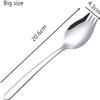 AQIANGJY Dinner Forks Dinner Forks Salad Forks Stainless Steel for Home Kitchen Restaurant Classic Convenient Desserts Salad Ice Cream Scoop Dessert Forks view 2