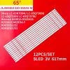 HPHQCIV 12Pcs/Set New LED Backlight Strip Compatible with 65" TV JL.D65051330-365AS-M-V02 Sharp LC-65N7004U LC-65Q7300U LC-65Q7330U LC-65Q7370U 65R6E view 2