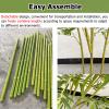 Artificial Bamboo Plants for Home Decor Indoor, Lifelike Fake Tree Privacy Barrier for Pergola Park Office Partition, Simulation Bamboo Plant 3 5 6 6.5 Ft Easy to Maintain(3.3ft/1m Tall,5 Pole) view 3