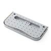BestAlice Shoe Rack Wall Mounted Shoe Storage Organizer Door Shoe Hanger Shoes Rack Shoes Holder Adhesive Foldable Space Saving PP Door Shoe Hanger for Bathroom(Free Size-Grey) view 1