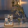 HomeLoft Basics Personalized Father's Day for love Gifts,Customized Acrylic Plaque Printed with Photos Custom Walnut Picture Frame LED Light, Christmas Birthday Romantic Gifts-03, Style-03 view 3