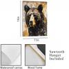 11x14 Animal Wall Art Canvas Print (Watercolor Black Bear) view 2