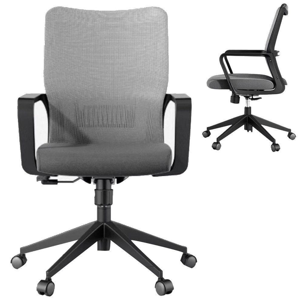 Ergonomic Office Chair Home Office Desk Chair Computer Chair with Lumbar Support, Executive Height Adjustable Rolling Swivel Task Chair