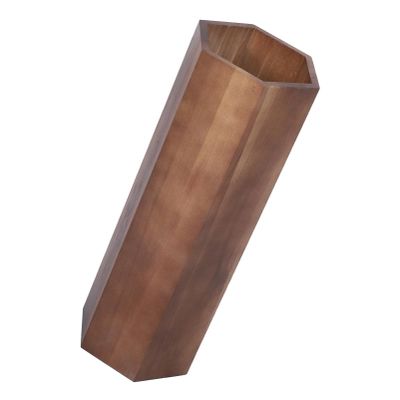 IMIKEYA Japanese Umbrella Bucket Hexagon Umbrella Bin Lobby Holder Wood Rack Cane Stand Walking Stick Holder Entryway Storage Bucket, 49.00X18.50X16.00CM
