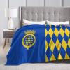 Bandera De Arecibo, Puerto Rico Throw Blanket 60"x50" Soft Cozy Lightweight Blanket Fuzzy Blanket for Couch Bed Sofa view 2