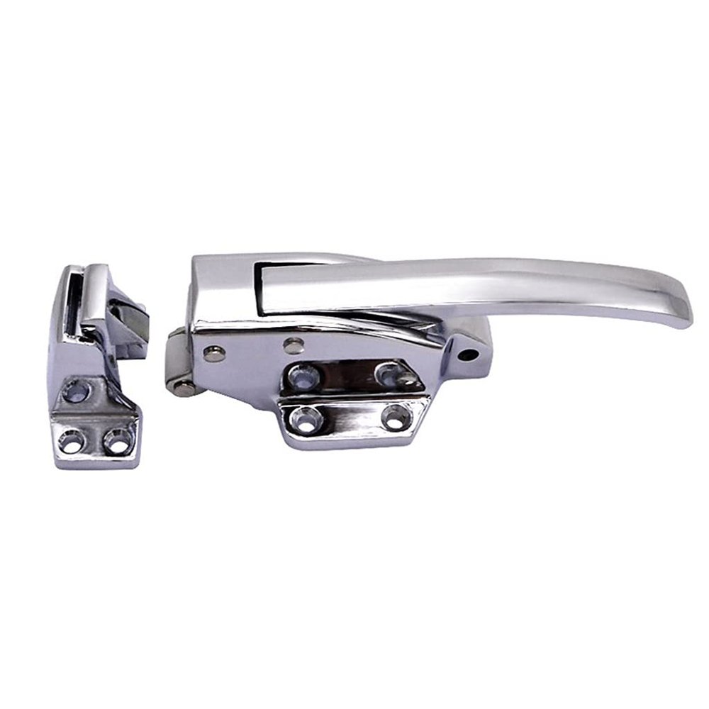 KOINEN Freezer Handle,Walk-in Cooler Door Handle, Adjustable Latch Spring Loaded Walk in Freezer Cooler Grip Industrial Machinery and Equipment Refrigerator Oven Refrigerator Door Handle
